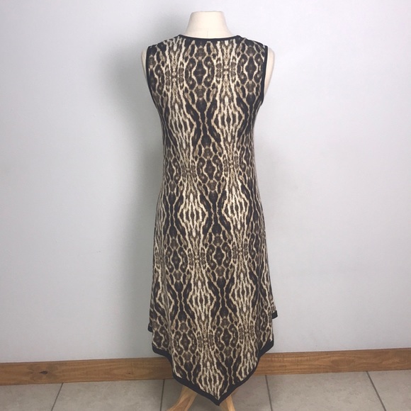 From the heart slinky leopard tank dress large - Picture 5 of 8